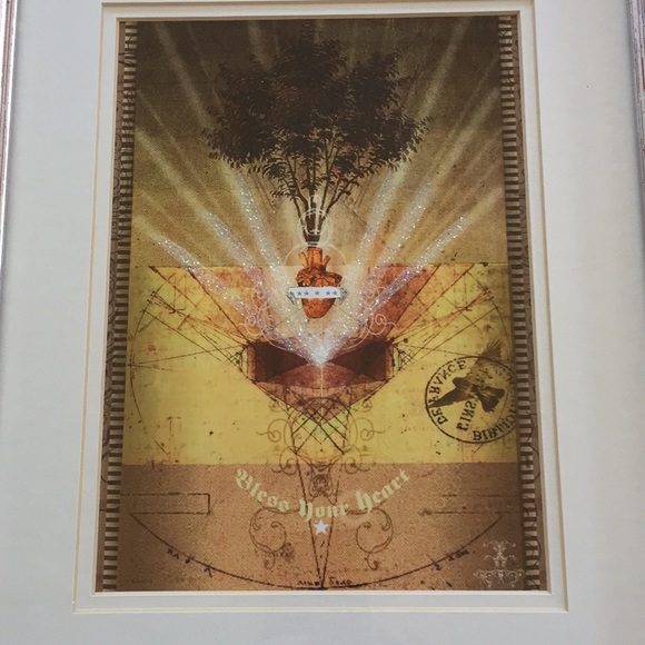 Framed Papaya Art Board - Picture 2 of 8